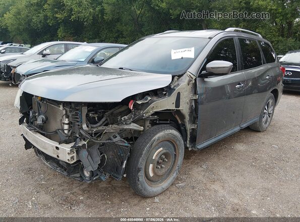 5N1DR2MN2HC668512 2017 NISSAN PATHFINDER Gray წინა ხედი