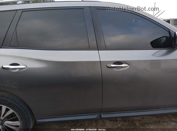 5N1DR2MN2HC668512 2017 NISSAN PATHFINDER Gray უკანა სალონის ხედი