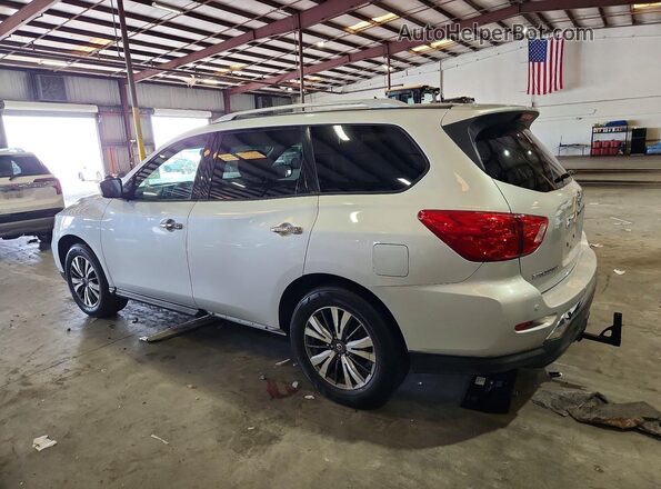 5N1DR2MN2HC677775 2017 NISSAN PATHFINDER Серебряный Задняя левая четверть
