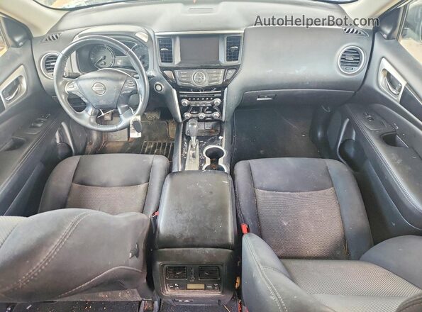 5N1DR2MN2KC610875 2019 NISSAN PATHFINDER White Dashboard view