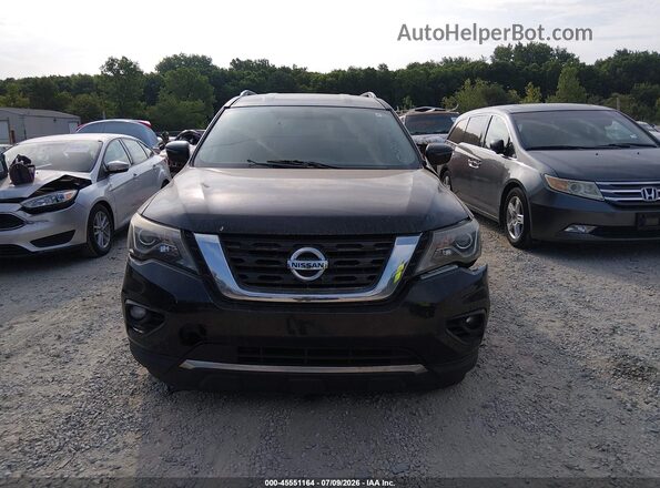 5N1DR2MN2KC627630 2019 NISSAN PATHFINDER Black Instrument cluster view