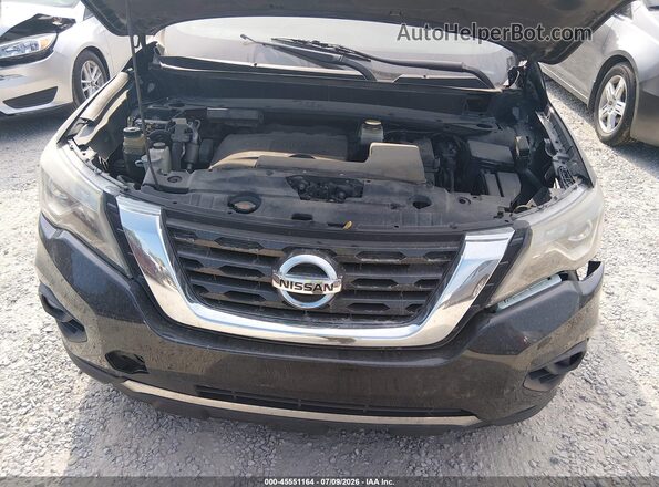 5N1DR2MN2KC627630 2019 NISSAN PATHFINDER Black Rear view