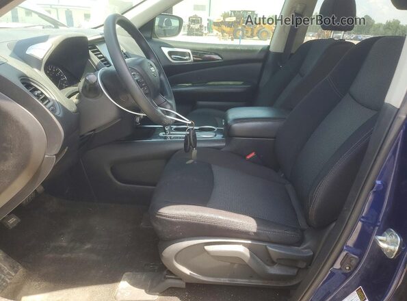 5N1DR2MN2KC630768 2019 NISSAN PATHFINDER Blue წინა სალონის ხედი
