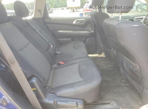 5N1DR2MN2KC630768 2019 NISSAN PATHFINDER Blue უკანა სალონის ხედი