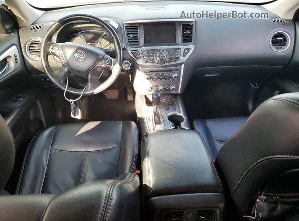 5N1DR2MN2KC642838 2019 NISSAN PATHFINDER White Vista del salpicadero