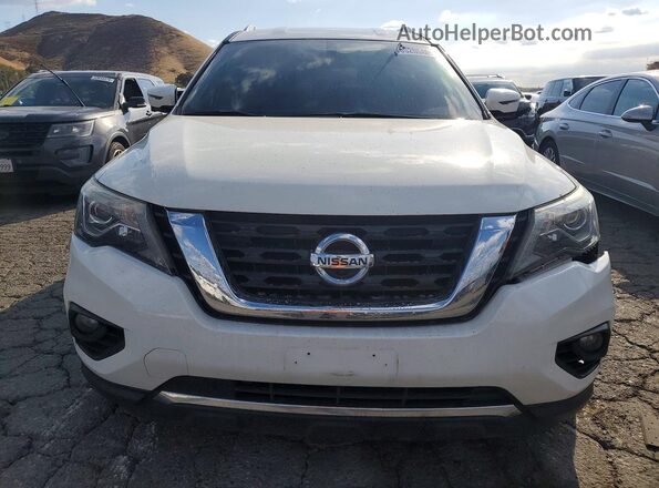 5N1DR2MN2KC642838 2019 NISSAN PATHFINDER White Vista frontal