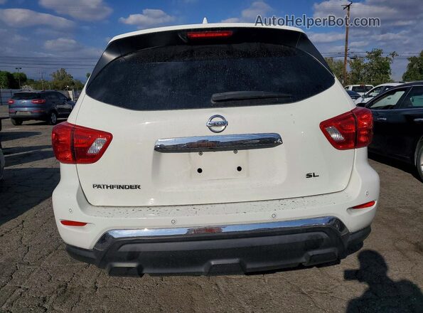 5N1DR2MN2KC642838 2019 NISSAN PATHFINDER White Vista trasera