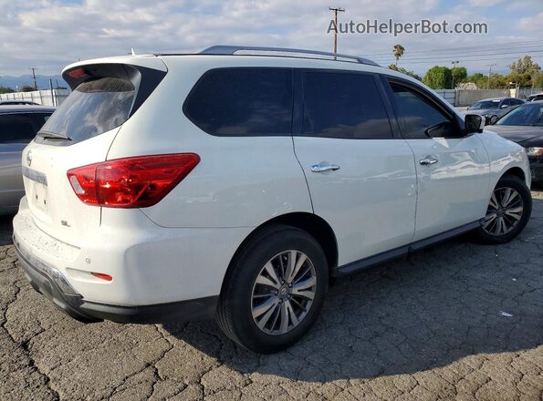 5N1DR2MN2KC642838 2019 NISSAN PATHFINDER White Trasero derecho