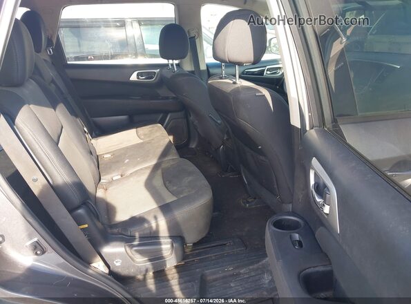 5N1DR2MN3HC673542 2017 NISSAN PATHFINDER Gray VIN sticker view