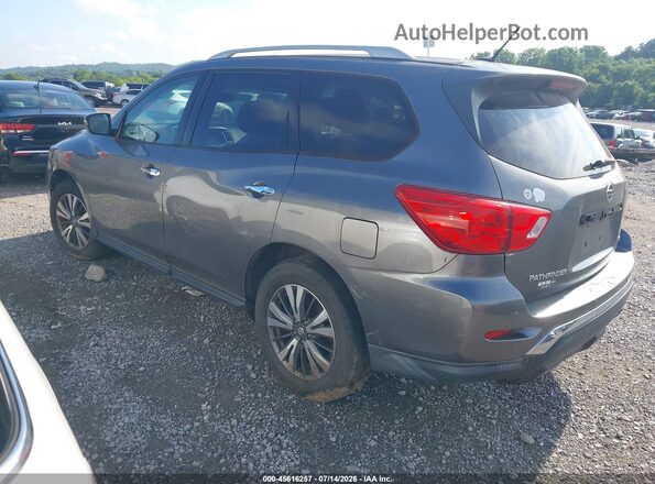 5N1DR2MN3HC673542 2017 NISSAN PATHFINDER Gray Rear left
