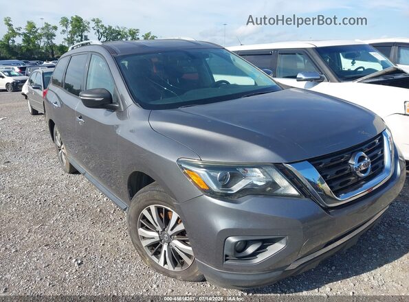 5N1DR2MN3HC673542 2017 NISSAN PATHFINDER Gray Front view