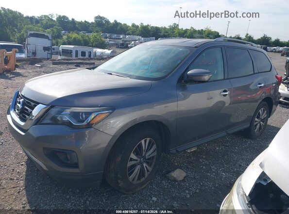 5N1DR2MN3HC673542 2017 NISSAN PATHFINDER Gray 360 interior view