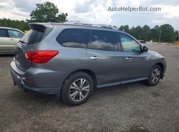 5N1DR2MN3HC689160 2017 NISSAN PATHFINDER Gray Задня права чверть