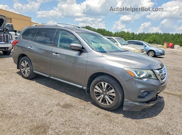 5N1DR2MN3HC689160 2017 NISSAN PATHFINDER Gray Передня права чверть