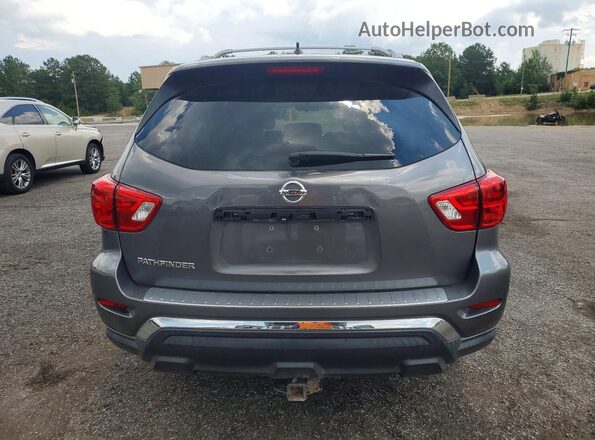 5N1DR2MN3HC689160 2017 NISSAN PATHFINDER Gray Вид ззаду