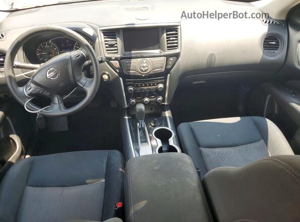 5N1DR2MN3HC689160 2017 NISSAN PATHFINDER Gray Вид панелі приладів
