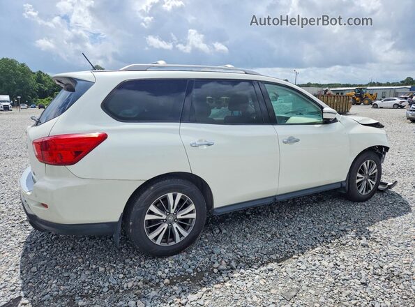 5N1DR2MN3HC694164 2017 NISSAN PATHFINDER Белый Задняя правая четверть