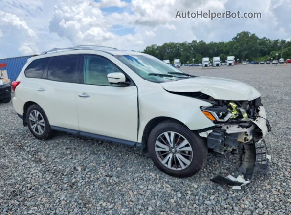 5N1DR2MN3HC694164 2017 NISSAN PATHFINDER Белый Передняя правая четверть