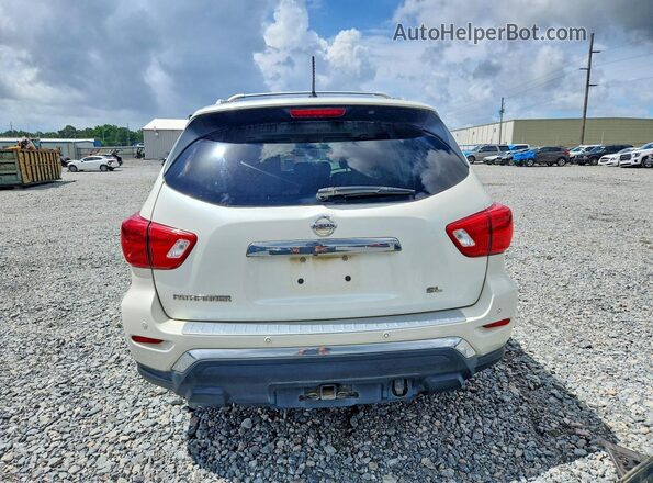 5N1DR2MN3HC694164 2017 NISSAN PATHFINDER Белый Вид сзади