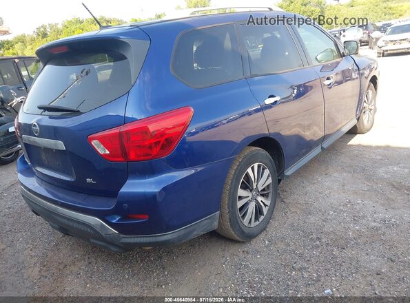 5N1DR2MN3JC602489 2018 NISSAN PATHFINDER Blue უკანა მარჯვენა