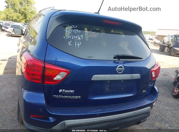 5N1DR2MN3JC602489 2018 NISSAN PATHFINDER Blue 