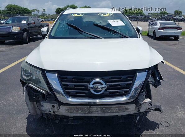 5N1DR2MN3JC610091 2018 NISSAN PATHFINDER White Սալոնի հետևի տեսք