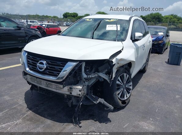 5N1DR2MN3JC610091 2018 NISSAN PATHFINDER White Դիմացի տեսք