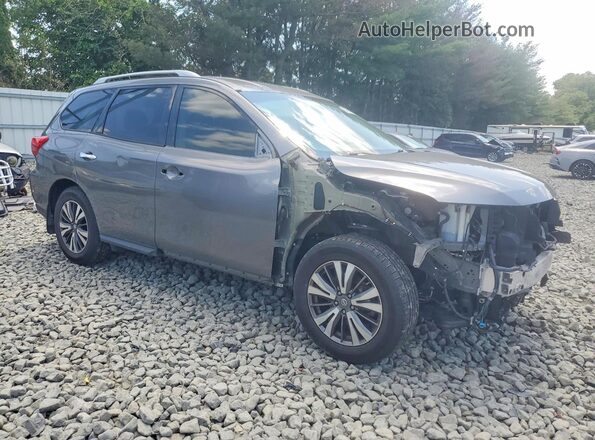 5N1DR2MN3JC672378 2018 NISSAN PATHFINDER Gray Przód prawy