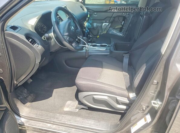 5N1DR2MN3JC672378 2018 NISSAN PATHFINDER Gray Widok wnętrza z przodu