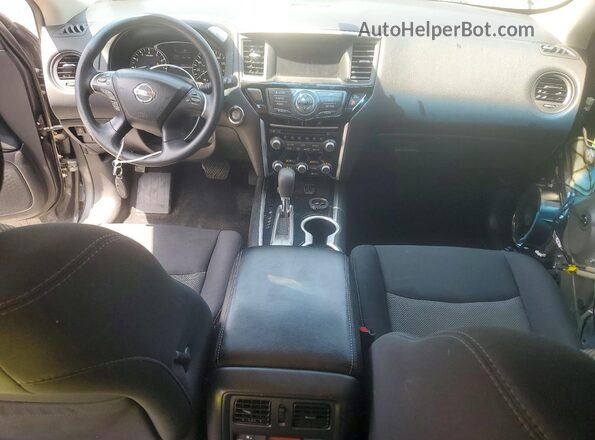 5N1DR2MN3JC672378 2018 NISSAN PATHFINDER Gray Widok deski rozdzielczej