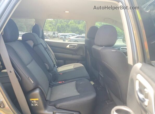5N1DR2MN3JC672378 2018 NISSAN PATHFINDER Gray Widok wnętrza z tyłu