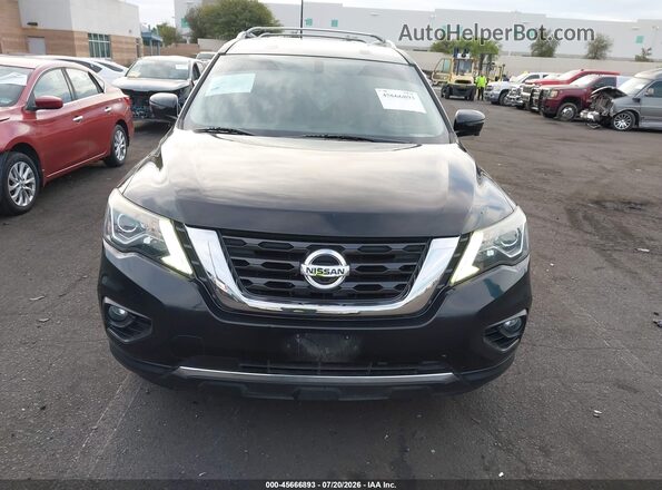 5N1DR2MN3KC585212 2019 NISSAN PATHFINDER Black Instrument cluster view