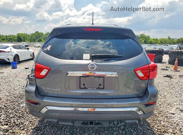 5N1DR2MN4HC600700 2017 NISSAN PATHFINDER Gray Widok z tyłu