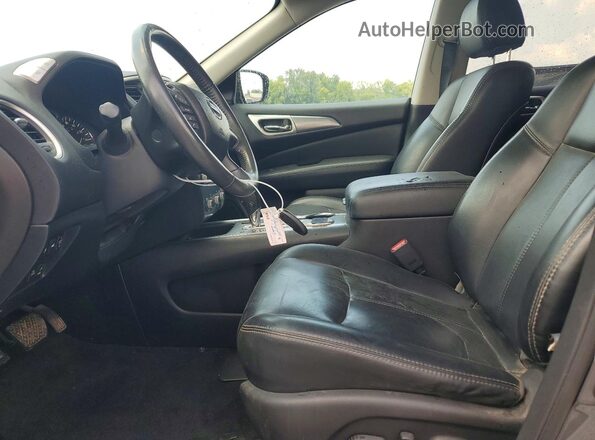 5N1DR2MN4HC600700 2017 NISSAN PATHFINDER Gray Widok wnętrza z przodu