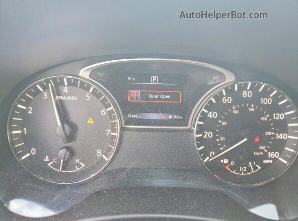 5N1DR2MN4HC600700 2017 NISSAN PATHFINDER Gray Widok zestawu wskaźników