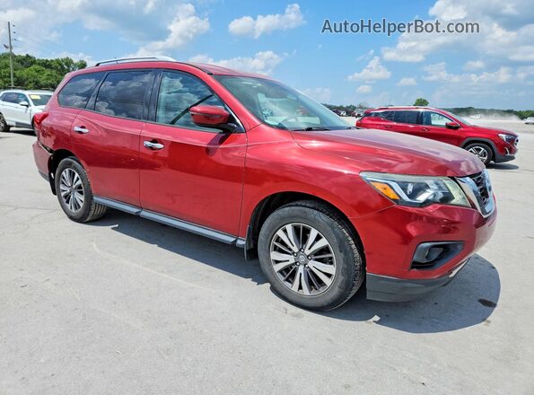 5N1DR2MN4HC611020 2017 NISSAN PATHFINDER Burgundy Delantero derecho