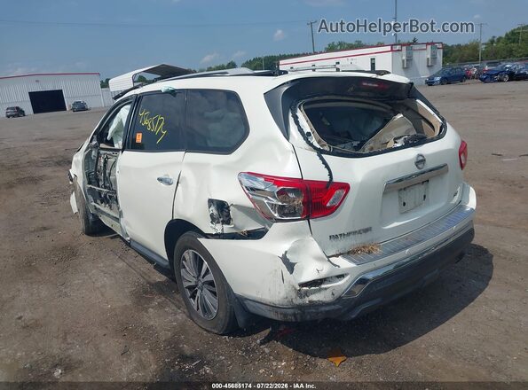 5N1DR2MN4HC632403 2017 NISSAN PATHFINDER White Tył lewy