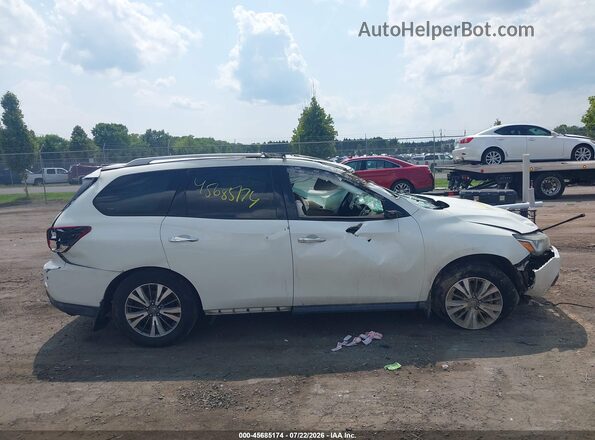 5N1DR2MN4HC632403 2017 NISSAN PATHFINDER White Widok zestawu wskaźników