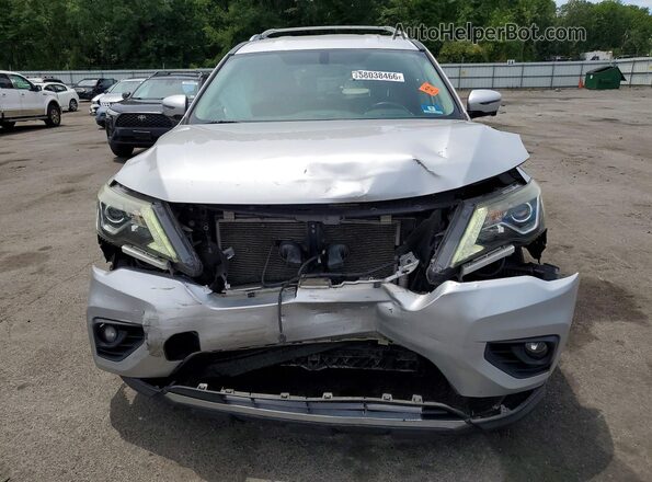 5N1DR2MN4HC640100 2017 NISSAN PATHFINDER Silver Vista frontal