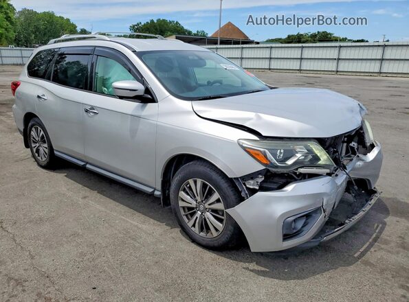 5N1DR2MN4HC640100 2017 NISSAN PATHFINDER Silver Delantero derecho