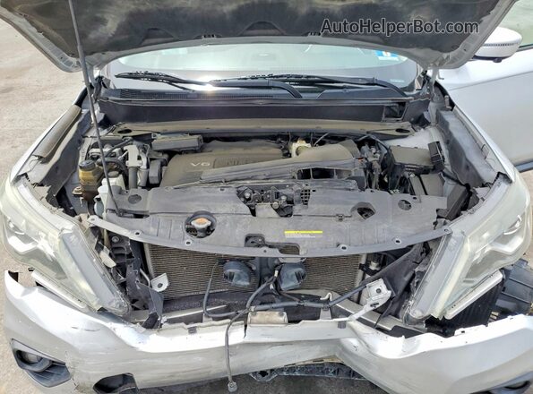 5N1DR2MN4HC640100 2017 NISSAN PATHFINDER Silver Vista del compartimento del motor
