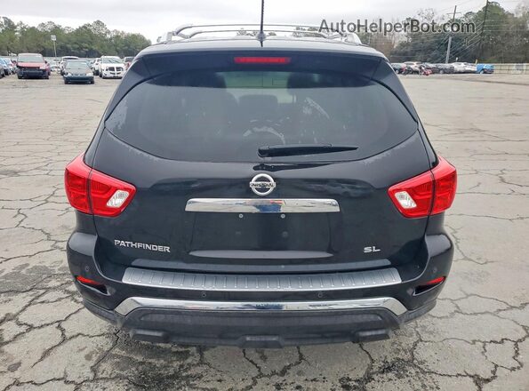 5N1DR2MN4HC643658 2017 NISSAN PATHFINDER Black Widok z tyłu