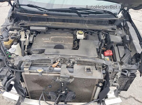 5N1DR2MN4HC643658 2017 NISSAN PATHFINDER Black Widok komory silnika
