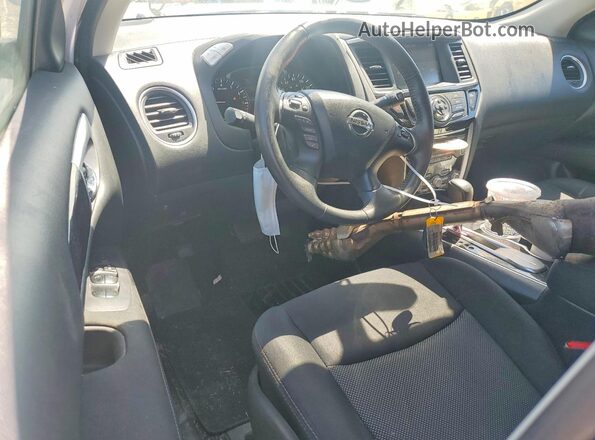 5N1DR2MN4HC675476 2017 NISSAN PATHFINDER White Вид панелі приладів
