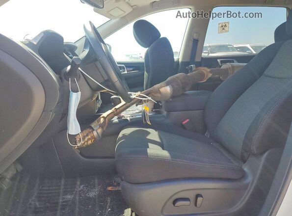 5N1DR2MN4HC675476 2017 NISSAN PATHFINDER White Вид салону спереду