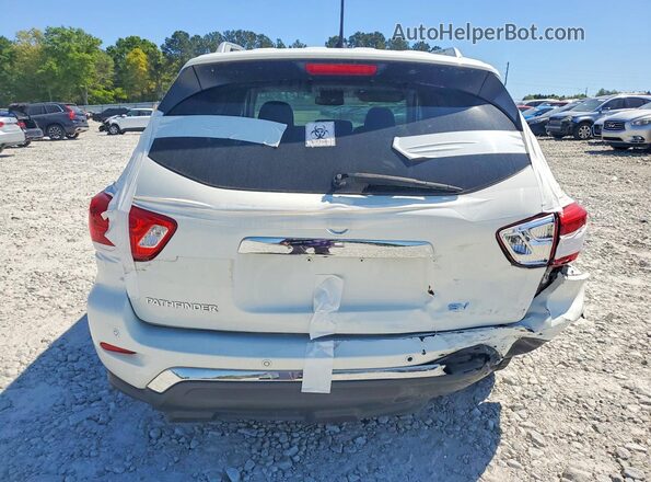 5N1DR2MN4HC675476 2017 NISSAN PATHFINDER White Вид ззаду