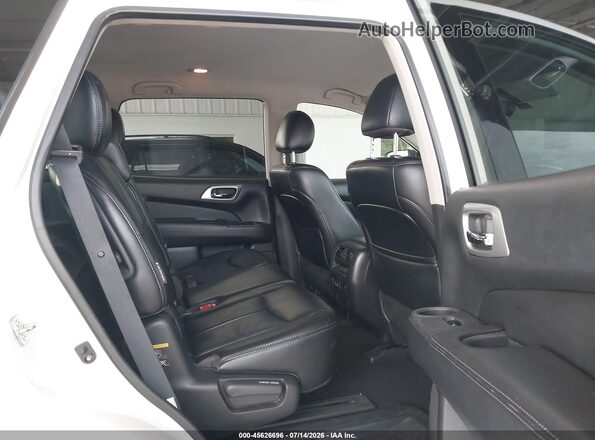 5N1DR2MN4KC617892 2019 NISSAN PATHFINDER White Vista de la etiqueta del VIN
