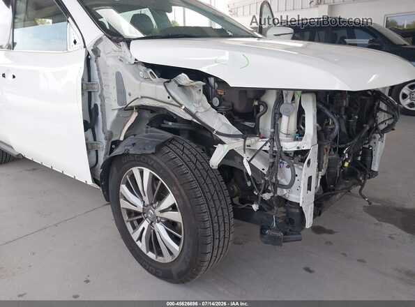 5N1DR2MN4KC617892 2019 NISSAN PATHFINDER White Vista frontal