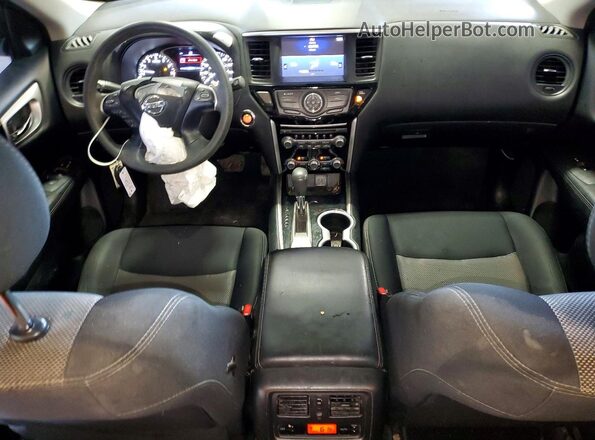 5N1DR2MN4KC626074 2019 NISSAN PATHFINDER Black Widok deski rozdzielczej