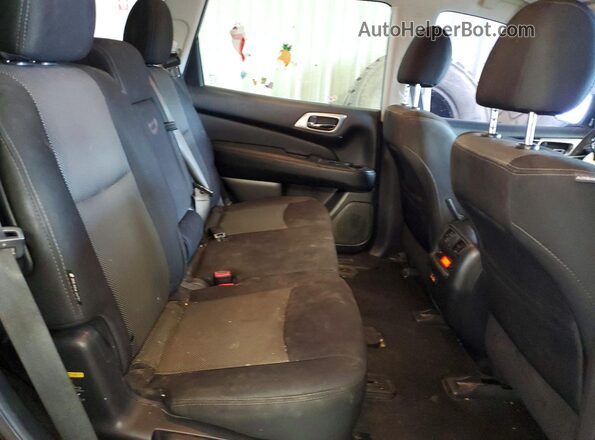 5N1DR2MN4KC626074 2019 NISSAN PATHFINDER Black Widok tylnych siedzeń